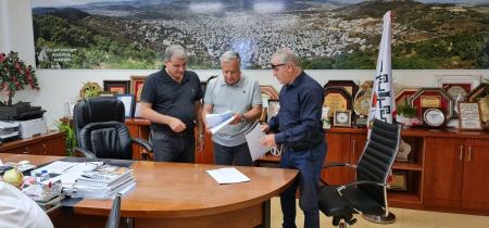 مشروع بناء محطة اطفاء في مدينة عرابة